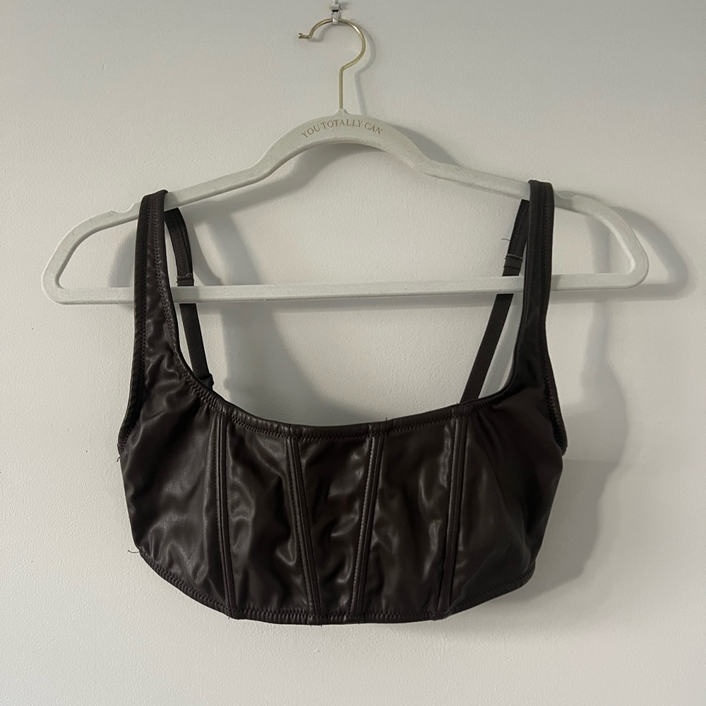 Urban Outfitters Out From Under Corset Crop Top